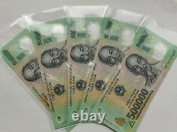 5 X 500 000 Vnd Vietnam Monnaie Billets Unc