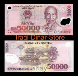 750 000 Dong du Vietnam 1 500 000 1 200 000 & 1 50 000 Billets Unc Devise Étrangère