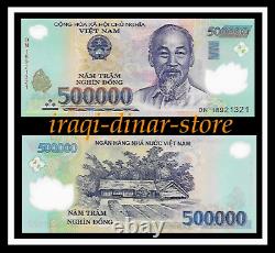 750 000 Dong du Vietnam 1 500 000 1 200 000 & 1 50 000 Billets Unc Devise Étrangère