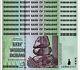 8/50 Zimbabwe Dollar Billion Argent Monnaie. Usa Vendeur Unc