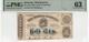 Alabama 1863 État De La Guerre Civile 50c Billet De Banque Obsolète Alcr4, Pmg Ch Unc 63