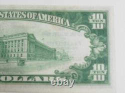 À propos de la série UNC de 1929 de billets de 10 dollars de la devise nationale FRB de Philadelphie Note #10723