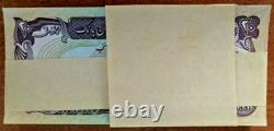 Afghanistan 20 AFGHANIS P-56 1979 x 100 Pcs LOT de LIASSE NEUF Billet de Monnaie Mondiale