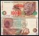 Afrique Du Sud 200 Rand P-127 A 1994 Plat Léopard Antena Unc Billet De Banque Rare