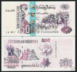 Algérie 500 dinars P-141 A 06-10-1998 Éléphant NEUF UNC billet de banque algérien du monde