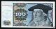 Allemagne 100 Marks P34a 1970 Munster Unc Eagle Euro Billet D’argent En Monnaie Allemande