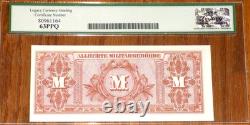 Allemagne 1944 Monnaie Militaire Alliée 100 Marks P197a Choix UNC Billet WWII