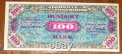 Allemagne 1944 Monnaie Militaire Alliée 100 Marks P197a Choix UNC Billet WWII