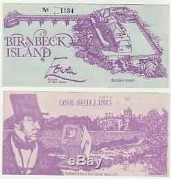 Angleterre Birnbeck Island 1 1970 Shilling Unc Devise Locale Banknote