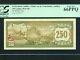 Antilles Néerlandaises (curacao)p-13a, 250 Gulden, 1967 Pcgs Gem Unc 66 Ppq