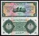 Arabie Saoudite 10 Riyals P-4 1954 Rare Unc Haj Boat Note De Monnaie Du Monde Arabe