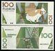 Aruba 100 Florin P-14 1993 Frog Art Unc Animal Dutch Rare Devise Bill Banknote
