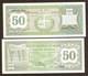 Aruba 50 Florin P-4 1986 Drapeau Des Pays-bas Unc Billet De Banque Rare