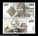 Australie 100 Dollars P48 C 1990 Mawson Unc Fraser / Higgins Money Bank Note