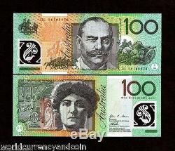 Australie 100 Dollars P61 2014 Polymer Opera Peacock Unc Monnaie Argent Banknote
