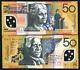 Australie 50 Dollars P60 B 2004 Dessin Polymère Unc Monnaie Argent Bill Banknote