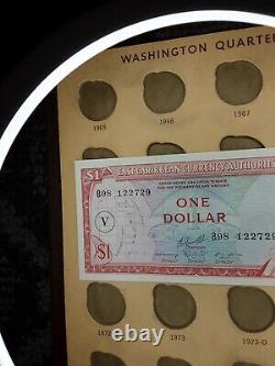 Autorité monétaire des Caraïbes orientales 1965 - 1 Dollar Gemme, Neuf +, #9233.