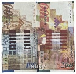 BILLET ISRAÉLIEN 100/200 SHEKELS 2007 P-60c UNC