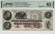 Banque 1860 $ 2 Corn Exchange Wapun Wisconsin Obsolète Monnaie Pmg Gem Unc 65 Epq