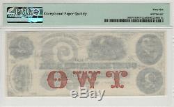 Banque 1860 $ 2 Corn Exchange Wapun Wisconsin Obsolète Monnaie Pmg Gem Unc 65 Epq
