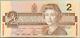Banque Du Canada 2 $ Multicolor Spécimen Monnaie Banknote Gem Crisp Unc
