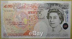 Banque Réelle De La Monnaie De L'argent Angleterre Cinquante Billets £ 50 Livres 1994 1999 2006