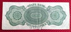 Banque d’État de New Brunswick, NJ, billets de monnaie obsolète de 3 $ et 10 $, 18 UNC sans plis