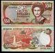 Bermudes 50 $ P38 1989 Reine Bateau Phare Carte Unc Banknote Monnaie