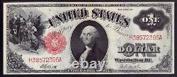 Billet de 1 dollar de 1917, monnaie à cours légal, Fr. 37 Elliott Burke Pmg Gem Unc 65 Epq (396a)