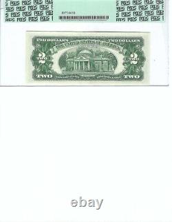 Billet de 2 $ de 1963 en monnaie légale FR1514 PCGS 66 Gem UNC PPQ, billet étoile