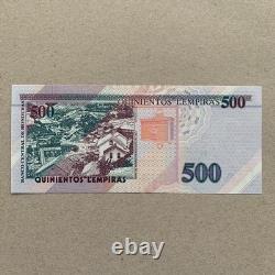 Billet de 500 lempiras du Honduras 20126 P103a UNC RARE monnaie hondurienne B999