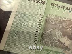 Billet de 50 billions de dollars du Zimbabwe PMG 66 EPQ 2008 Pick 90 Neuf de qualité gemme UNC