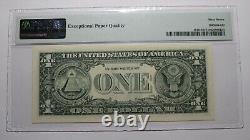 Billet de banque Federal Reserve Currency de 1988 avec numéro de série Radar, noté PMG UNC67EPQ