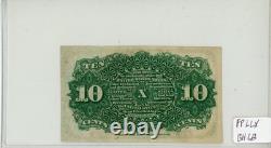 Billet de banque de 10 cents de 1863 en état UNC #BH01329
