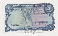 Billet de banque de 20 shillings de la British East African Currency Board de 1964 en état neuf (UNC)