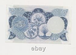 Billet de banque de 20 shillings de la British East African Currency Board de 1964 en état neuf (UNC)