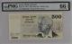 Billet De Banque De 500 Lirot D'israël De 1975 P42, Neuf Unc, Pmg 66