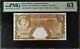 Billet De Banque De 5 Shillings Du Conseil Des Monnaies De L'afrique De L'est 1958-60 Pmg Choix Unc 63