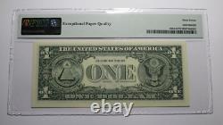 Billet de banque de la Réserve fédérale de 1 $ de 1988, numéro de série Radar, PMG UNC67EPQ Billet de banque de la Réserve fédérale de 1 $ de 1988, numéro de série Radar, PMG UNC67EPQ