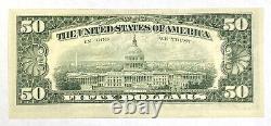 Billet de banque de la Réserve fédérale de Kansas City de 1981, de 50 dollars, J00834260, CU UNC