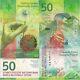 Billet De Banque Suisse De 50 Francs, Monde De L'argent Papier Unc, Monnaie Pick P77a 2016.