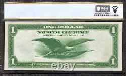 Billet de la Réserve fédérale de 1 dollar de 1918 Fr. 727 Chicago Pcgs 65 Gem Unc (264a)