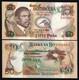 Botswana 50 Pula P-19 Nd 1997 Président Khama Bateau Unc Billet De Banque Du Monde