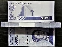 Brick (1000 Pcs) 500000 Bolivares 3 Septembre. 2020 Venezuela Unc Pick# 113