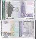 Bulgarie Leva 50 000 50000 P113 1997 St Cyrill Méthodius Unc Monnaie Argent Remarque