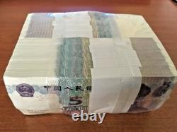 CHINE 5 YUAN P-903 2005 x 100 pièces lot lot complet BUNDLE MAO NEUF UNC billet de banque chinois