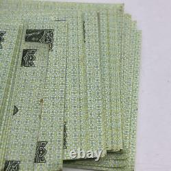 CHINE 5 Yen RMB Troisième série BANQUE NOTE Monnaie 1953 UNC Lot de 100 Billets Verts