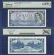 Canada 5 Dollars 1954 Le Visage Du Diable A Été Noté À Propos De 53 Ppq Reine Elizabeth Ii