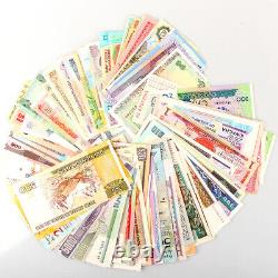 Collection de 120 billets de banque de 120 pays - Ensemble UNC de monnaie en papier