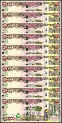 DINAR IRAKI UN MILLION 20x 50K 1 000 000 IQD 2023 MONNAIE AUTHENTIQUE PRISTINE